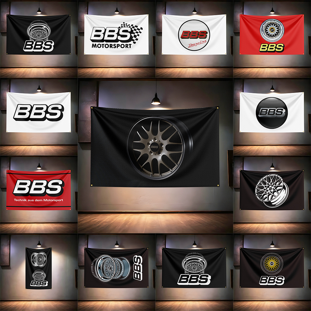 Auto Repair Shop Banners - B-B-Ss Wheel Fans Flag 3x5ft 90x150cm