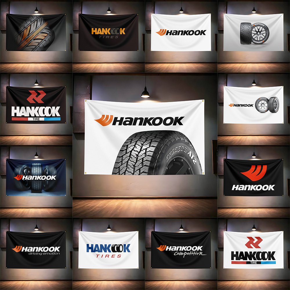 Han-kooks Tires Flag 3x5ft 90x - Auto Repair Shop Banners recensie en prijs