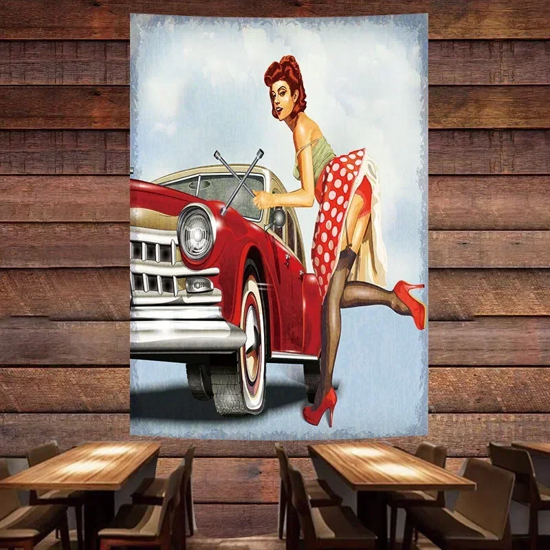 Vintage Car Repair Service Pos - Auto Repair Shop Banners recensie en prijs
