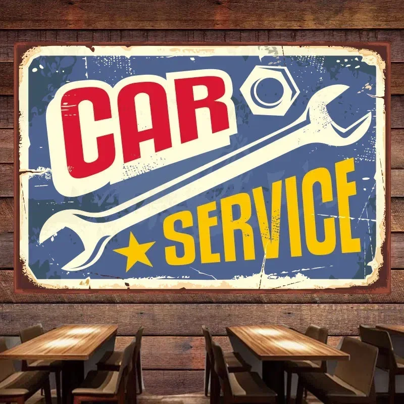 CAR SERVICE Wall Decor Banner  - Auto Repair Shop Banners recensie en prijs