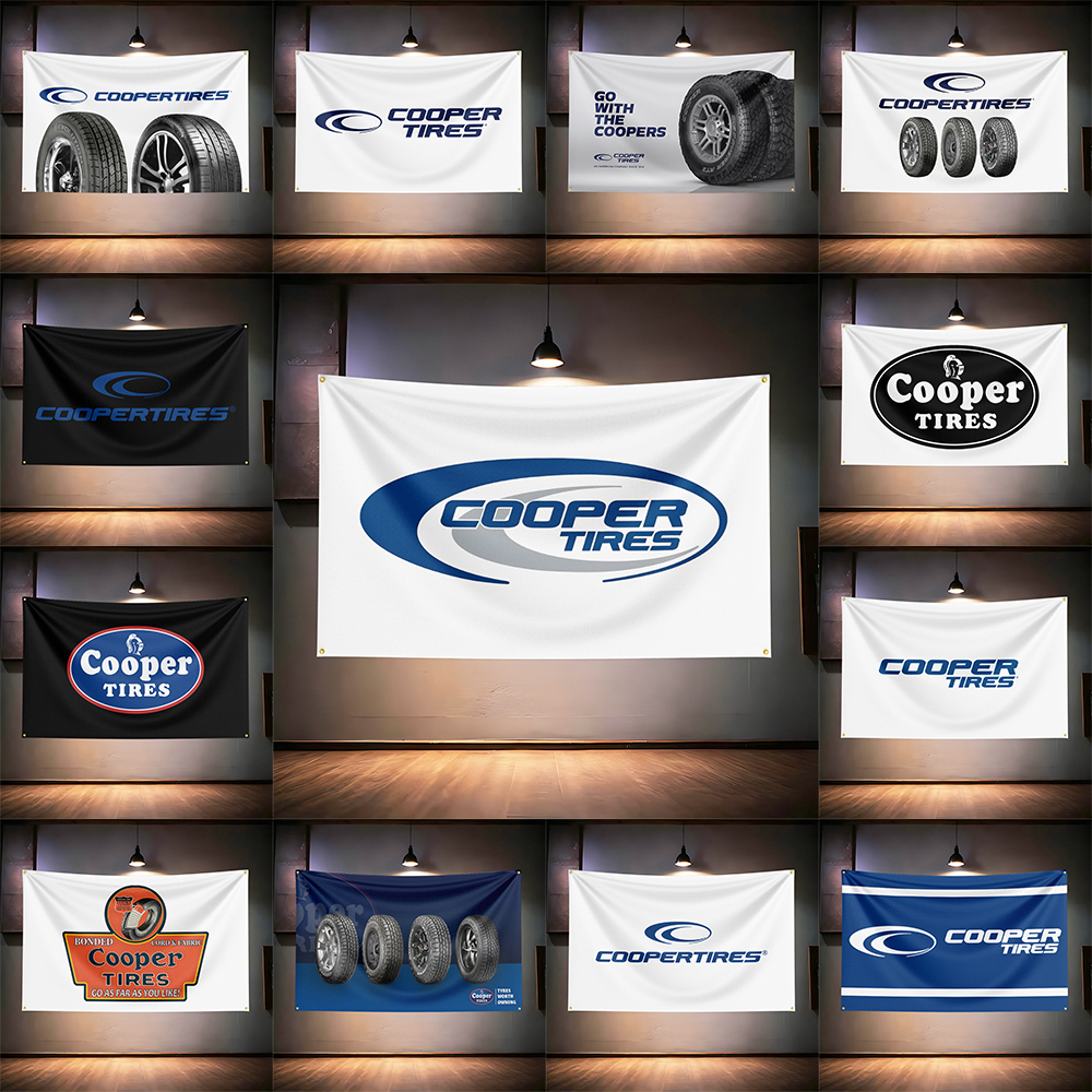 Coop-ers Tires Flag 3x5ft 90x1 - Auto Repair Shop Banners recensie en prijs