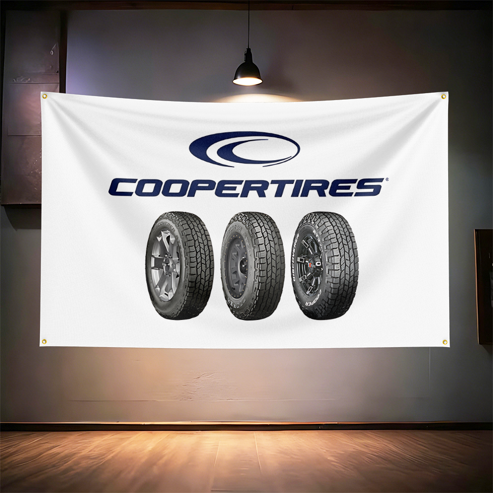 Coop-ers Tires Flag 3x5ft 90x1 - Auto Repair Shop Banners recensie en prijs