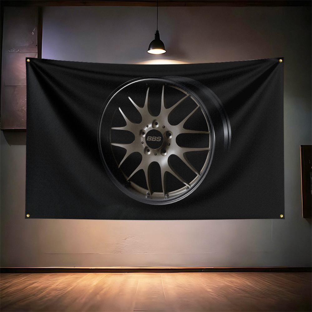 B-B-Ss Wheel Fans Flag 3x5ft 9 - Auto Repair Shop Banners recensie en prijs