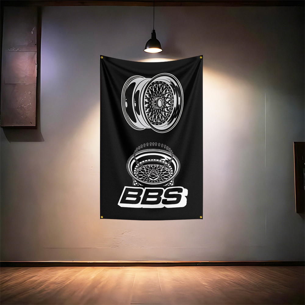 B-B-Ss Wheel Fans Flag 3x5ft 9 - Auto Repair Shop Banners recensie en prijs